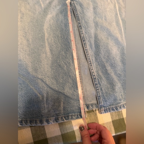 Zara Midi Denim Skirt - Picture 9 of 9